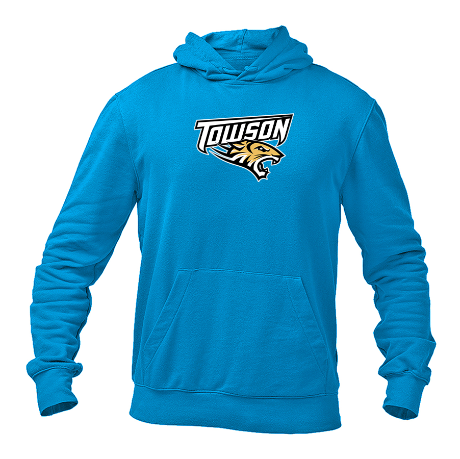 Men's Towson Tigers Gildan  Heavy Blend Hooded Sweatshirt